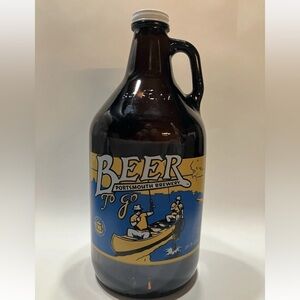 Portsmouth Brewery Gone Fishing Beer Growler